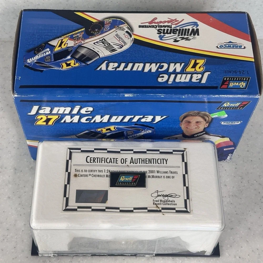 Jamie McMurray #27 Williams 1 of 3054 Monte Carlo Chevy 2001 Revell Diecast 1:24